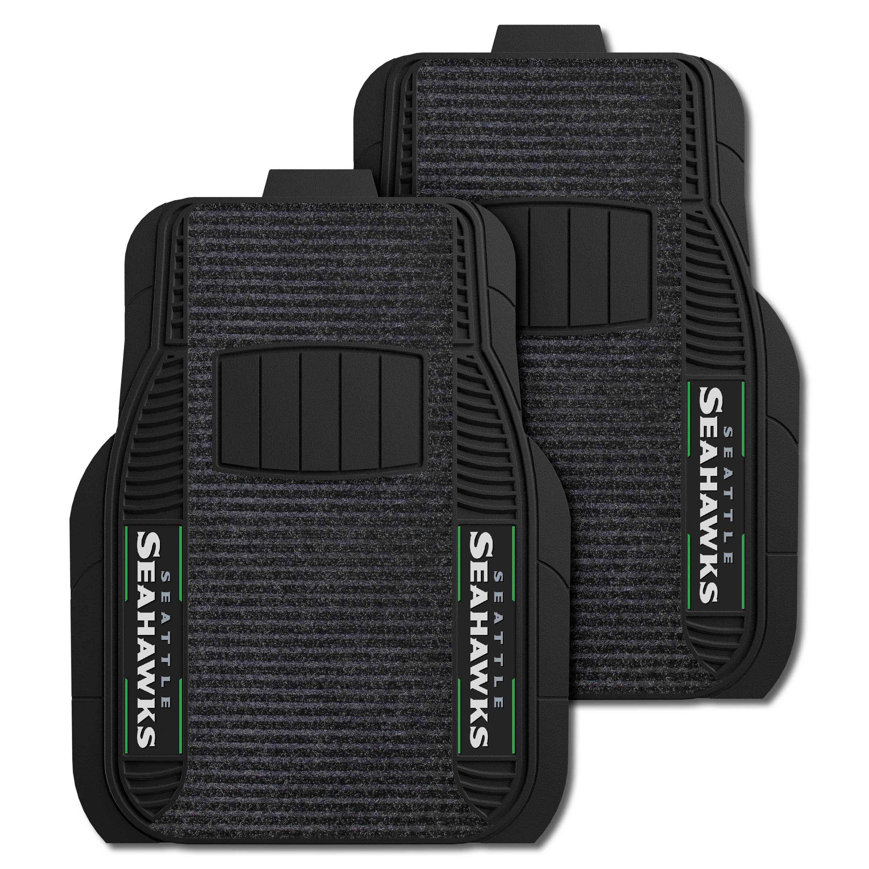 Seattle Seahawks 2 Piece Deluxe Car Mat Set