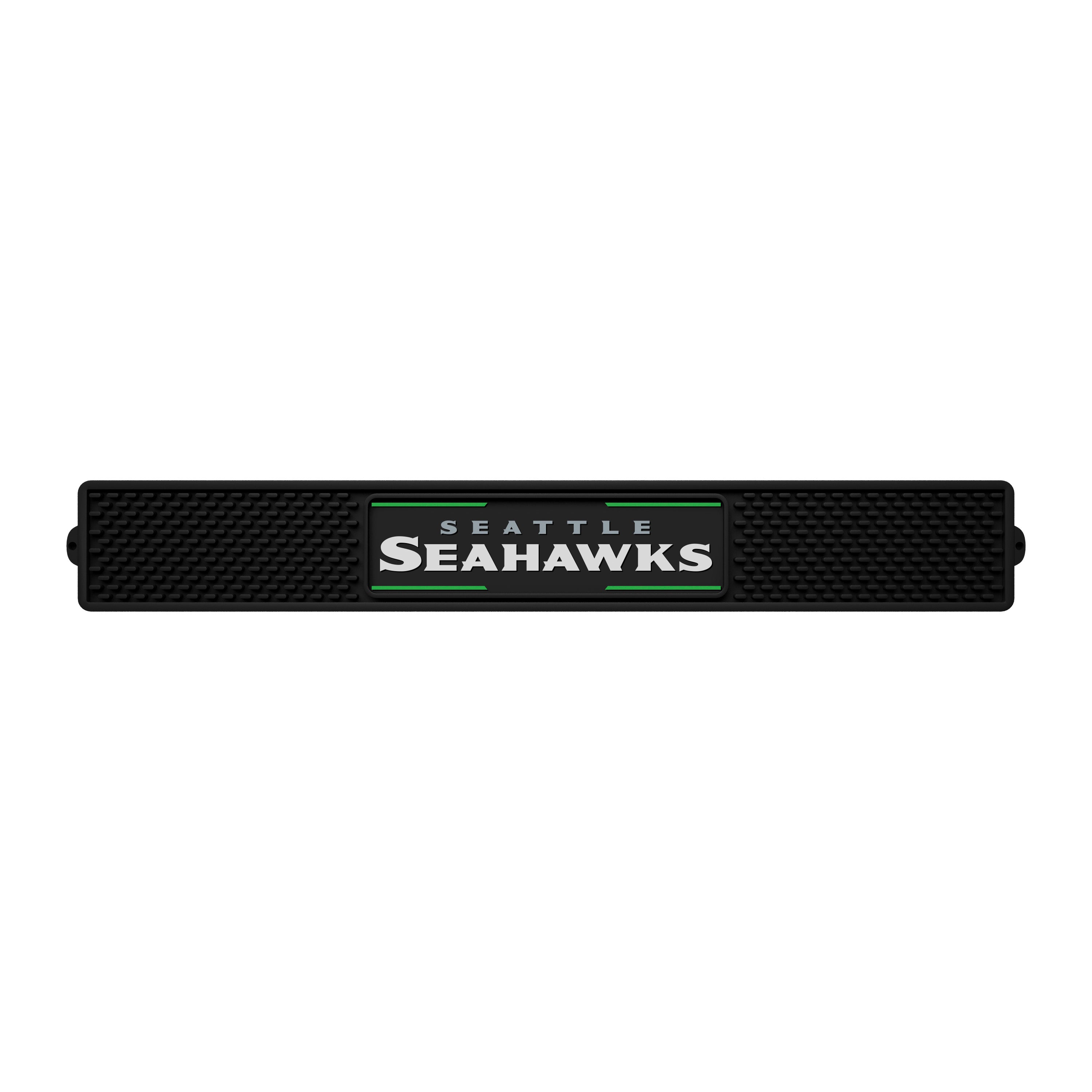 Seattle Seahawks Bar Drink Mat - 3.25in. x 24in.