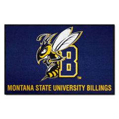 Montana State Billings Yellow Jackets Starter Mat Accent Rug - 19in. x 30in.