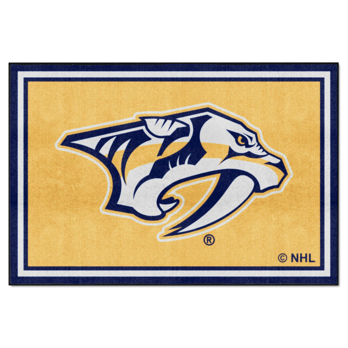 Nashville Predators 5ft. x 8 ft. Plush Area Rug