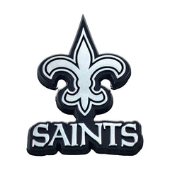 New Orleans Saints 3D Chrome Metal Emblem - New Orleans Saints