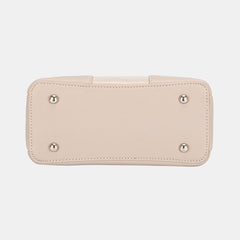 David Jones PU Leather Crossbody Bag - Trendsi