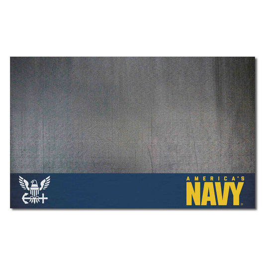 U.S. Navy Vinyl Grill Mat - 26in. x 42in.