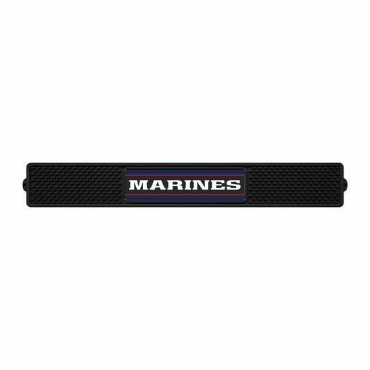 U.S. Marines Bar Drink Mat - 3.25in. x 24in. - U.S. Marines