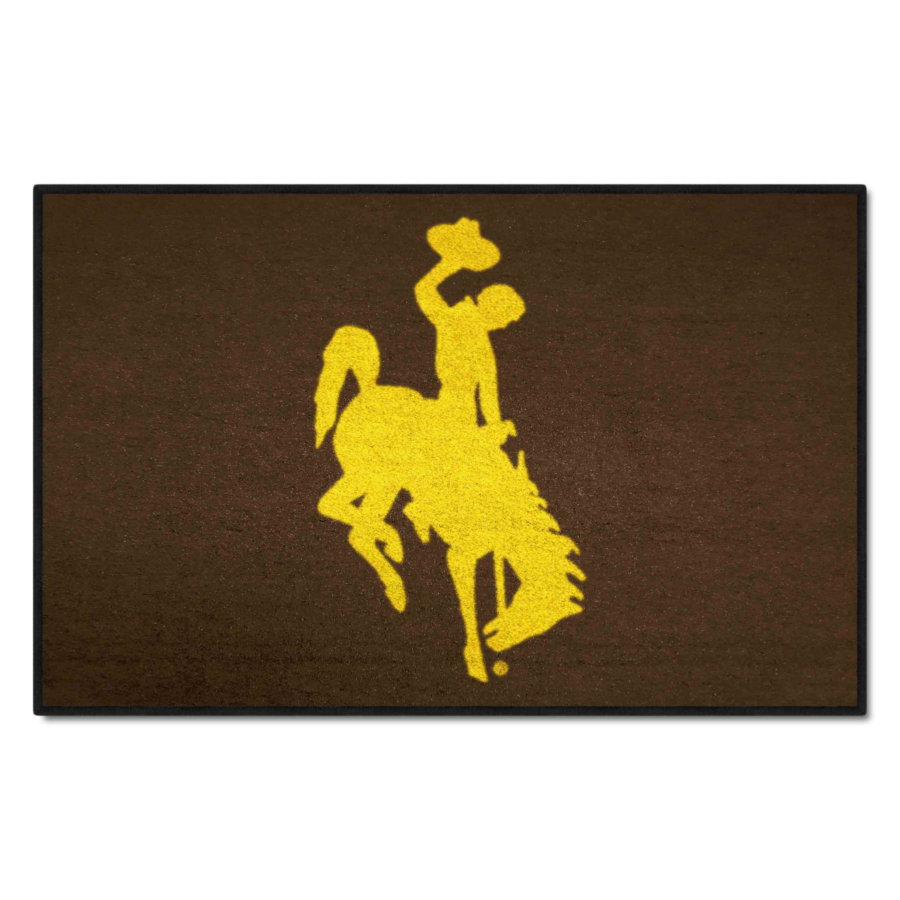 Wyoming Cowboys Starter Mat Accent Rug - 19in. x 30in.