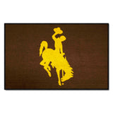 Wyoming Cowboys Starter Mat Accent Rug - 19in. x 30in.