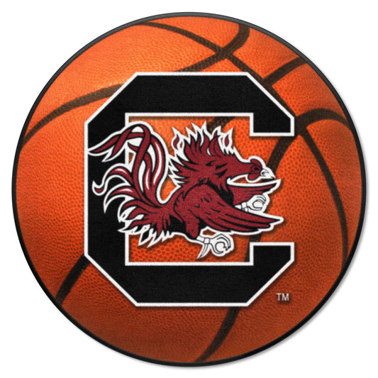 South Carolina Gamecocks Basketball Rug - 27in. Diameter