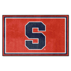 Syracuse Orange 4ft. x 6ft. Plush Area Rug