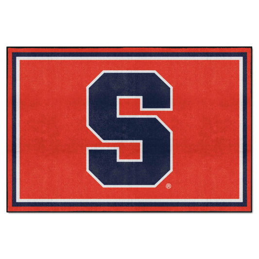 Syracuse Orange 5ft. x 8 ft. Plush Area Rug