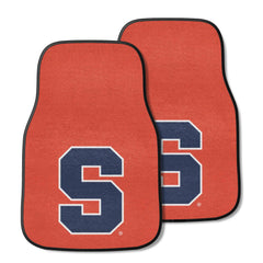 Syracuse Orange Front Carpet Car Mat Set - 2 Pieces, Orange