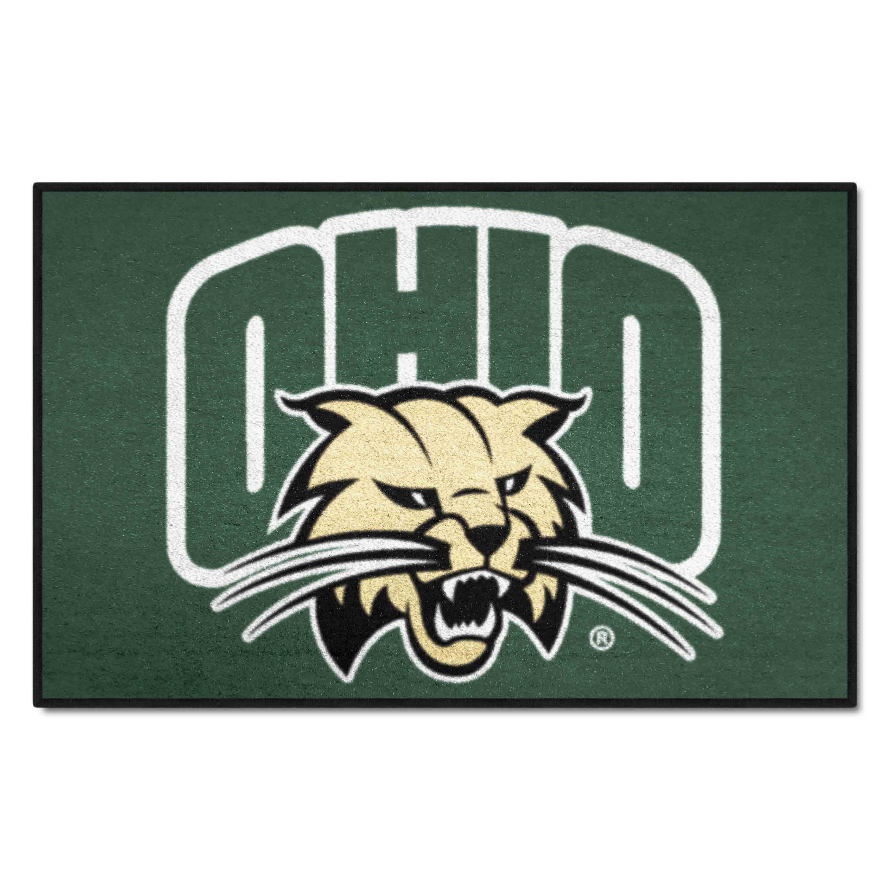 Ohio Bobcats Starter Mat Accent Rug - 19in. x 30in. - Ohio