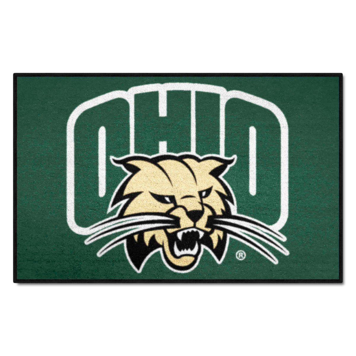 Ohio Bobcats Starter Mat Accent Rug - 19in. x 30in.