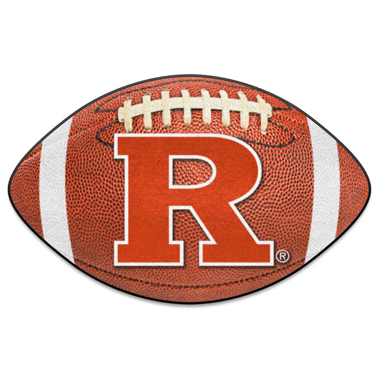 Rutgers Scarlett Knights Football Rug - 20.5in. x 32.5in.