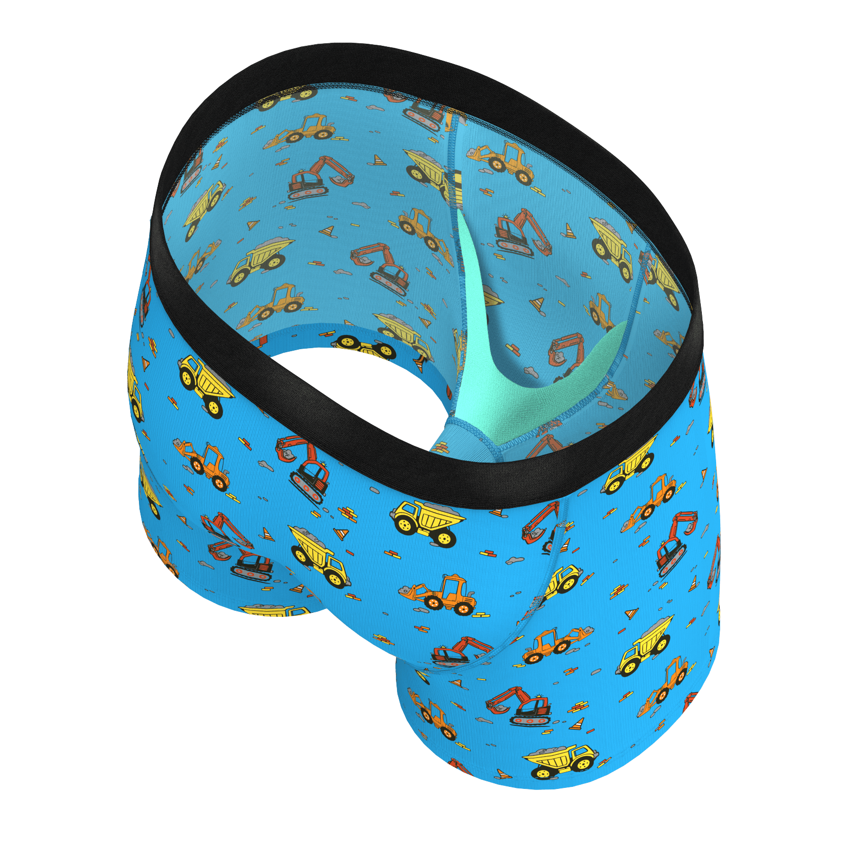 The Dig and Dump | Construction Boy's Boxer Briefs - Shinesty