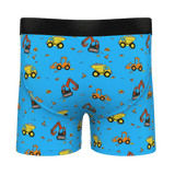 The Dig and Dump | Construction Boy's Boxer Briefs - Shinesty