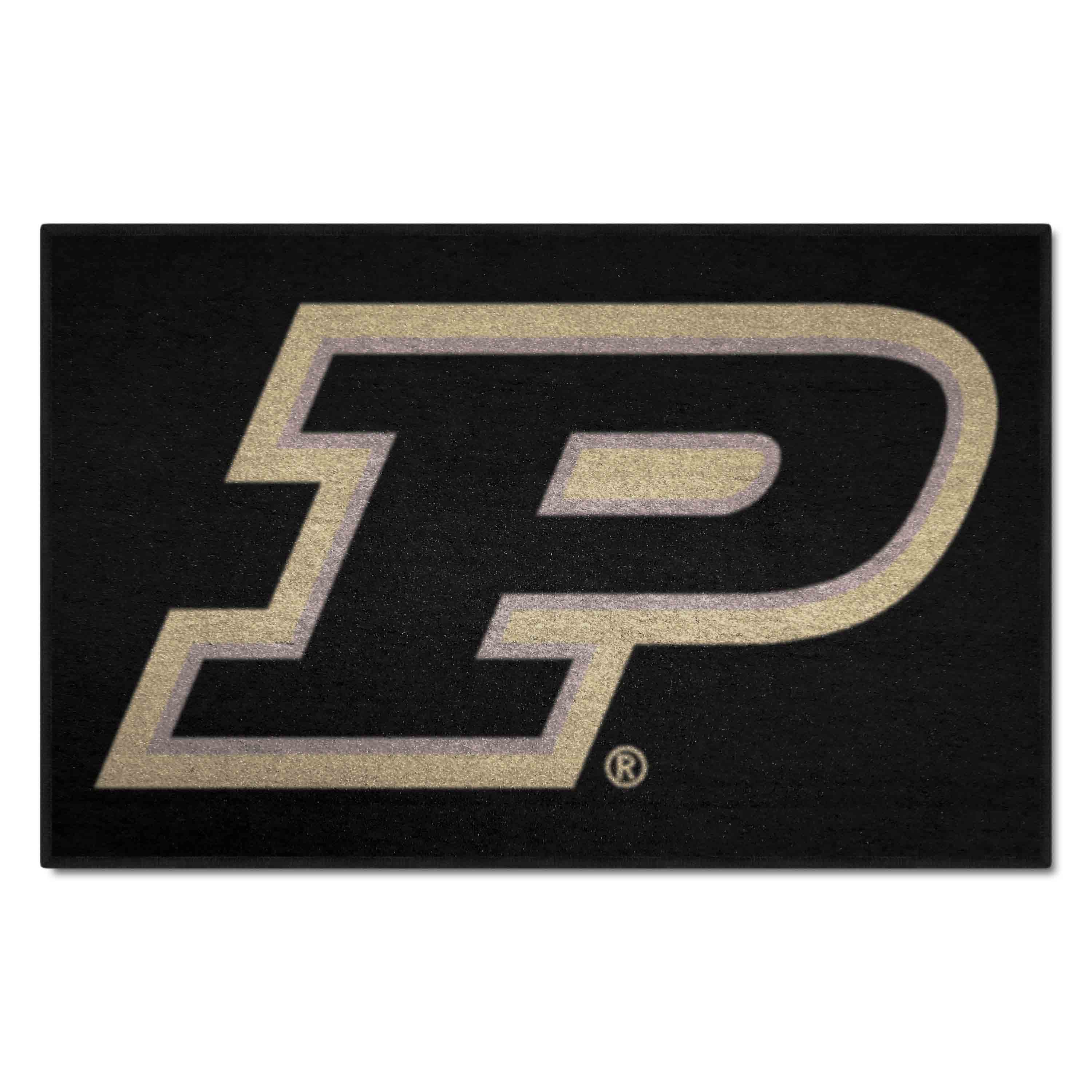 Purdue Boilermakers Starter Mat Accent Rug - 19in. x 30in., P Logo