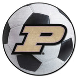 Purdue Boilermakers Soccer Ball Rug - 27in. Diameter, P Logo