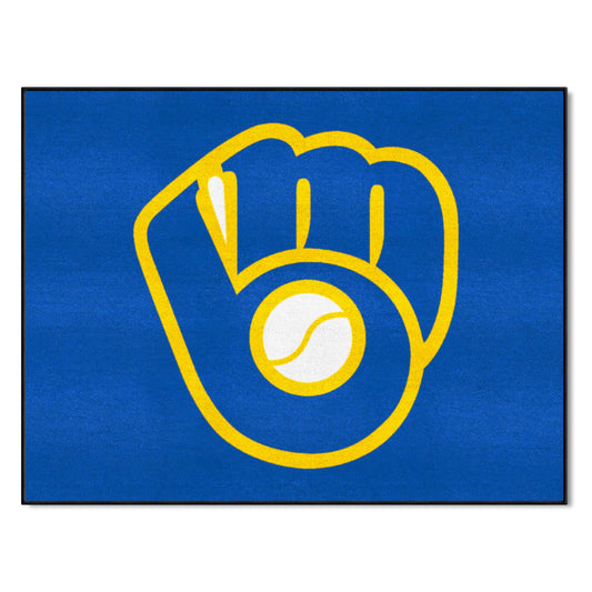 Milwaukee Brewers All-Star Rug - 34 in. x 42.5 in.