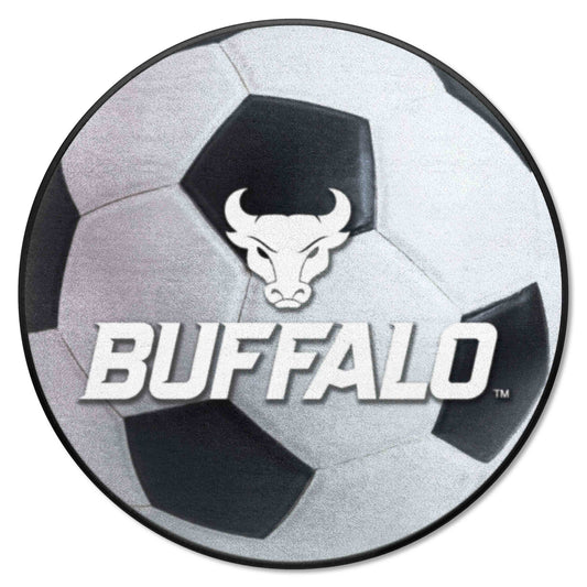 Buffalo Bulls Soccer Ball Rug - 27in. Diameter - Buffalo