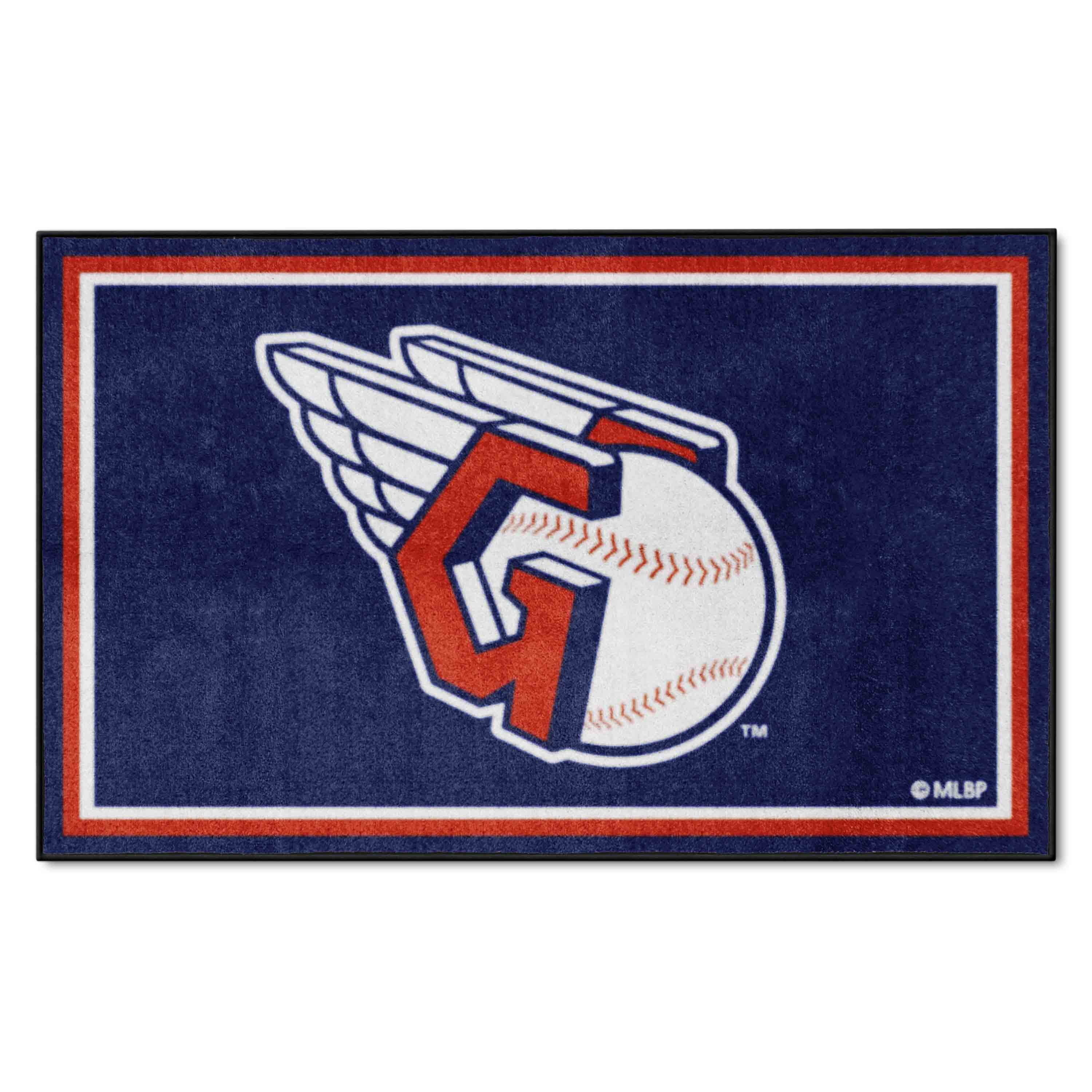 Cleveland Guardians 4ft. x 6ft. Plush Area Rug - Cleveland Guardians