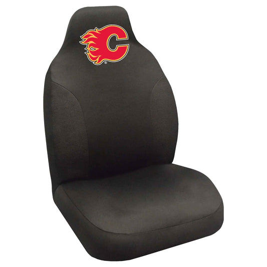 Calgary Flames Embroidered Seat Cover