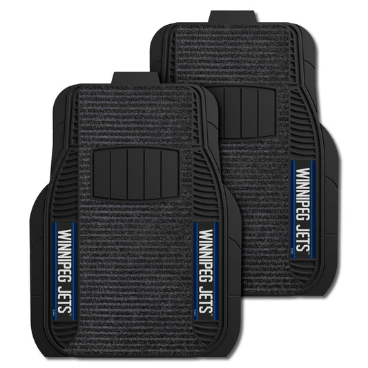 Winnipeg Jets 2 Piece Deluxe Car Mat Set