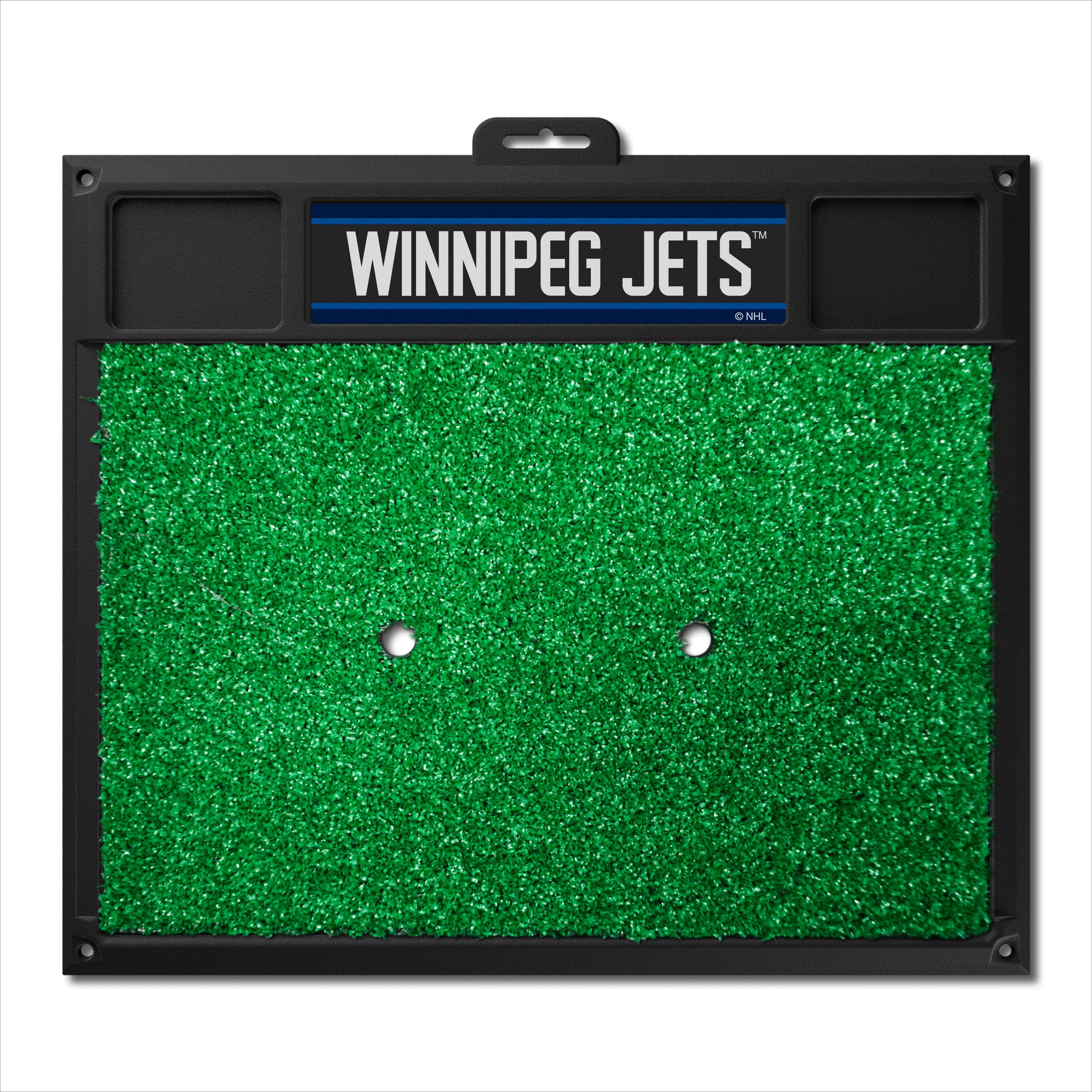 Winnipeg Jets Golf Hitting Mat