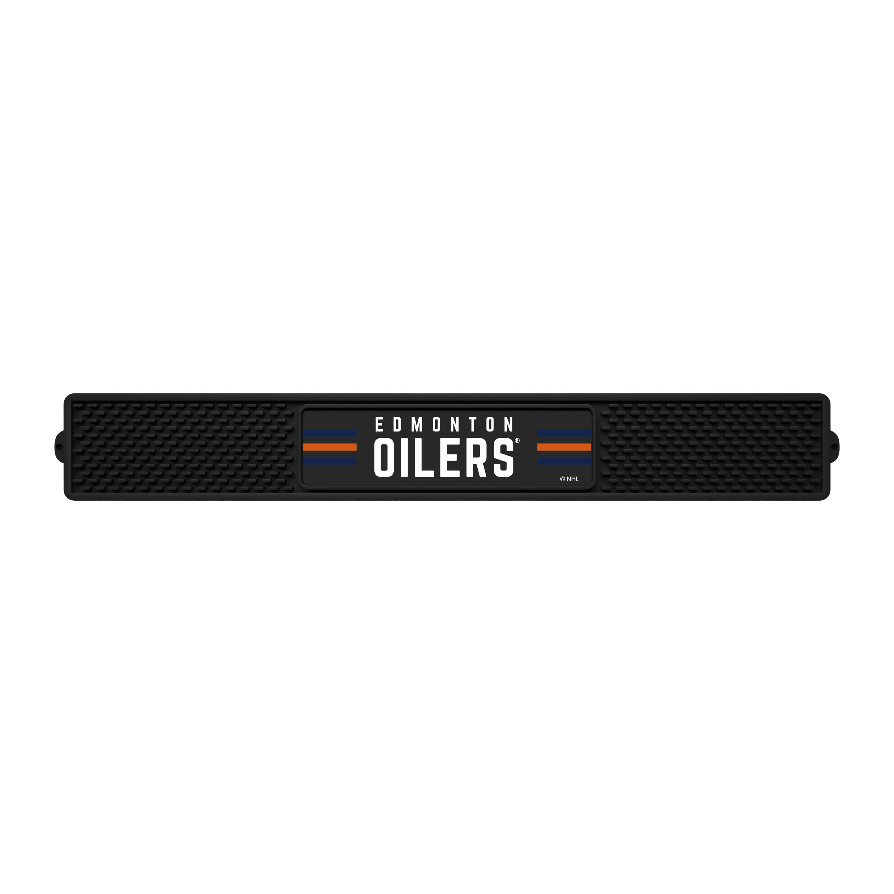 Edmonton Oilers Bar Drink Mat - 3.25in. x 24in.