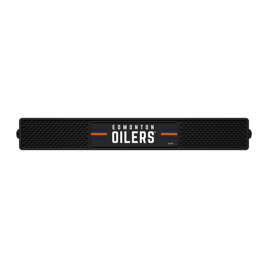 Edmonton Oilers Bar Drink Mat - 3.25in. x 24in.