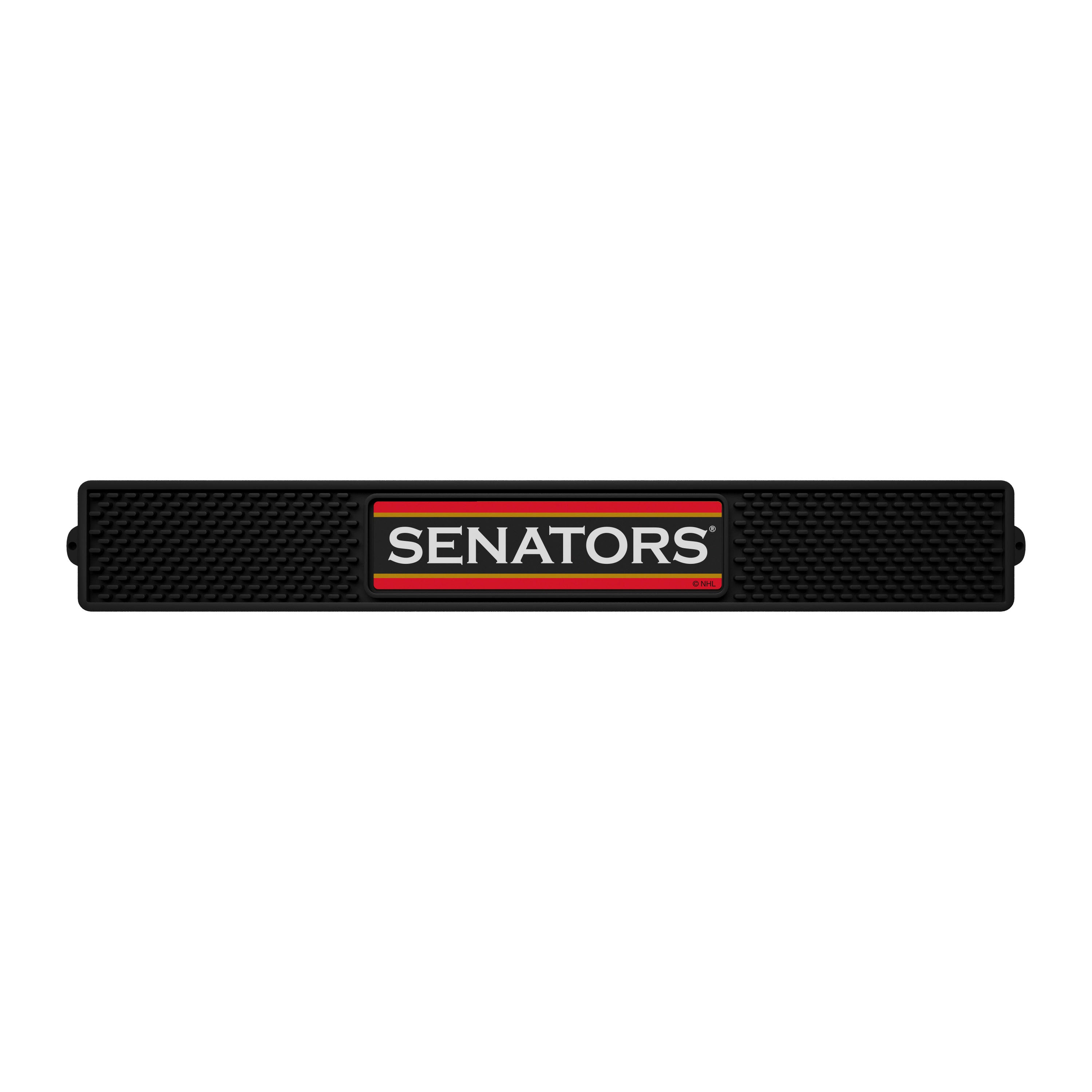 Ottawa Senators Bar Drink Mat - 3.25in. x 24in.