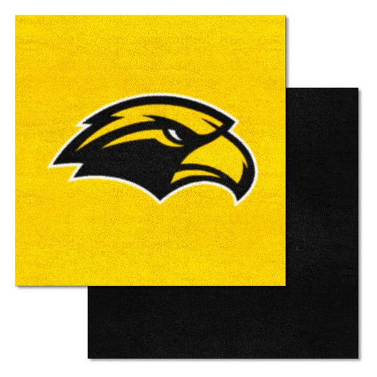 Southern Miss Golden Eagles Team Carpet Tiles - 45 Sq Ft.