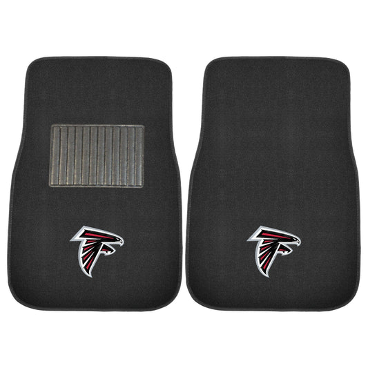 Atlanta Falcons Embroidered Car Mat Set - 2 Pieces - Atlanta Falcons