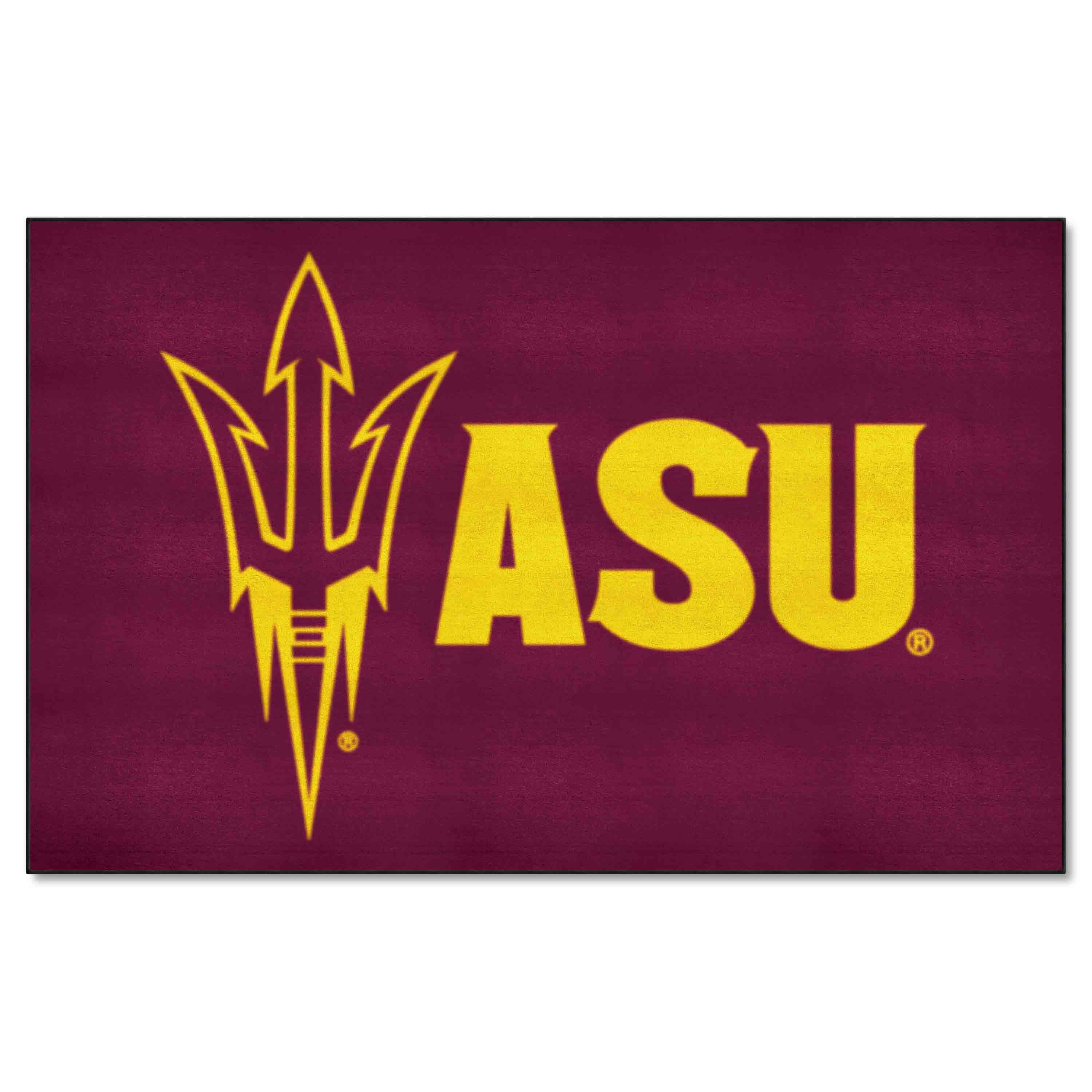 Arizona State Sun Devils Ulti-Mat Rug - 5ft. x 8ft., Pitchfork Logo