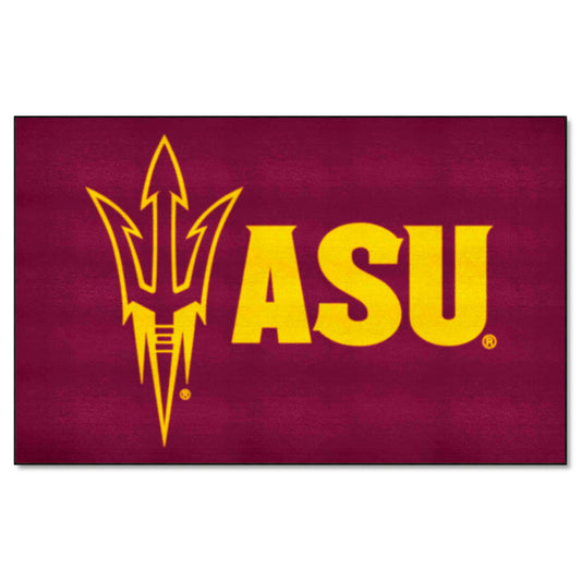 Arizona State Sun Devils Ulti-Mat Rug - 5ft. x 8ft., Pitchfork Logo