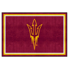 Arizona State Sun Devils 5ft. x 8 ft. Plush Area Rug, Pitchfork Logo