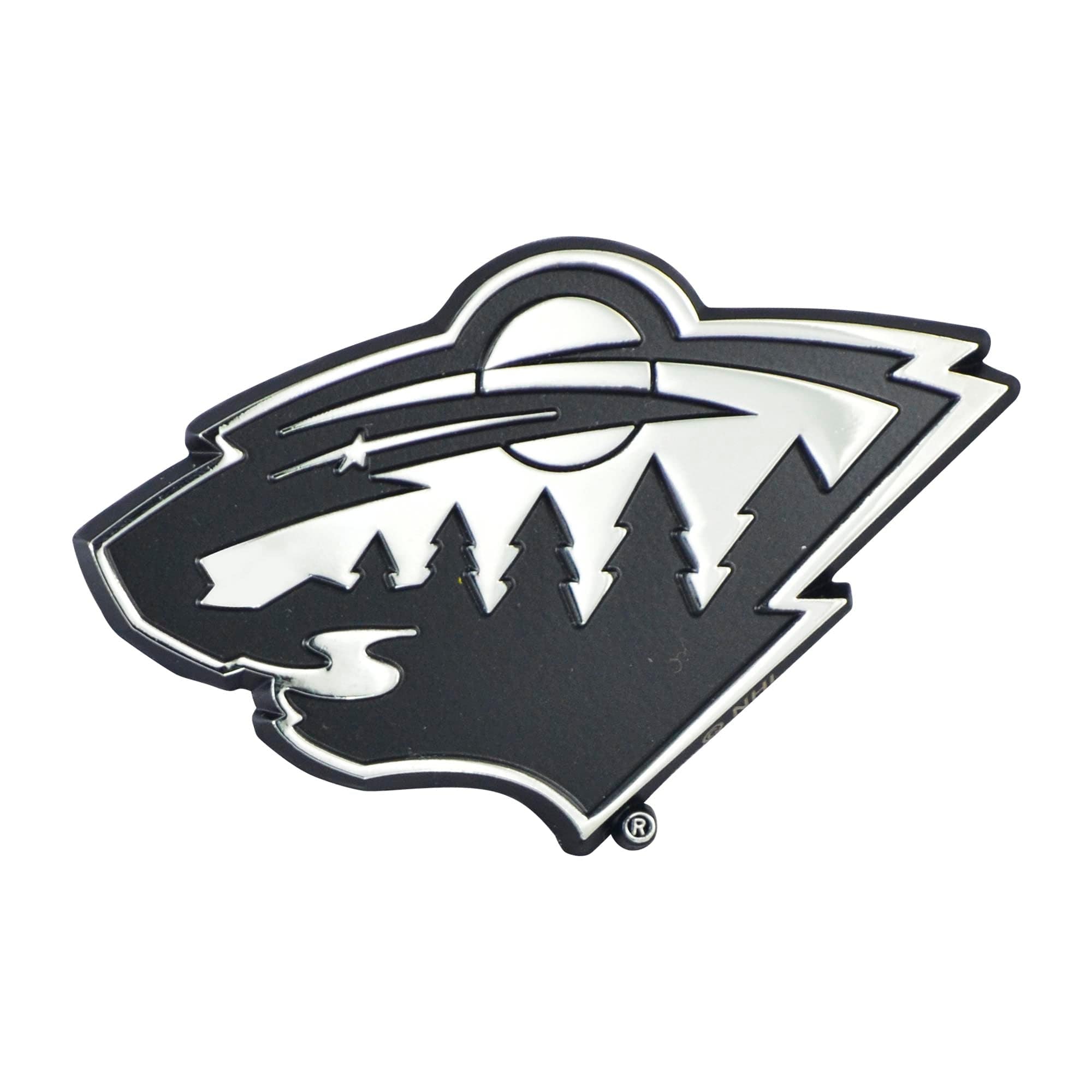 Minnesota Wild 3D Chrome Metal Emblem - Minnesota Wild