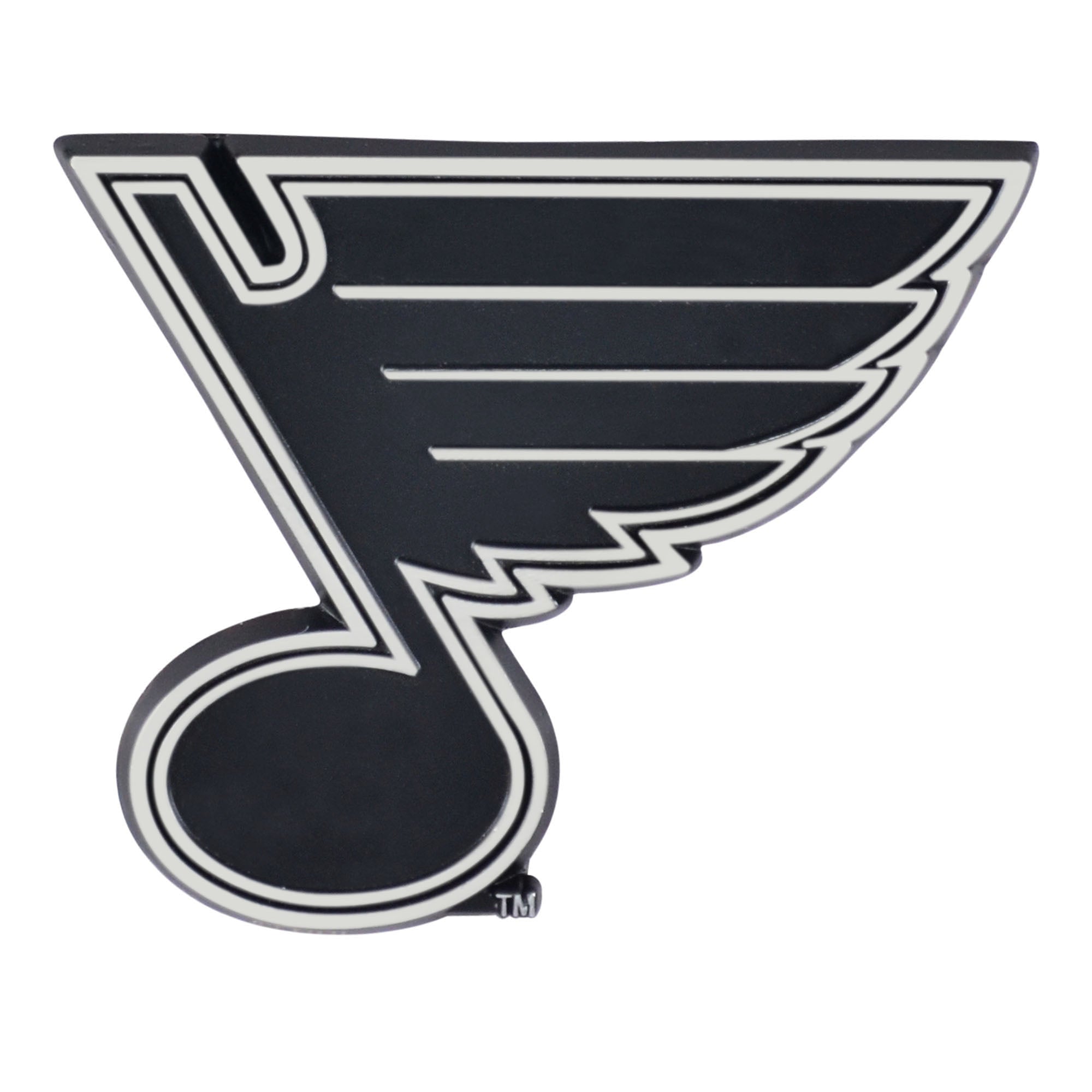 St. Louis Blues 3D Chrome Metal Emblem