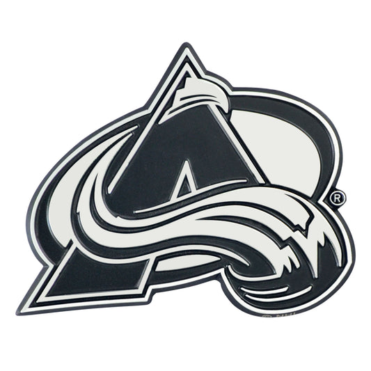 Colorado Avalanche 3D Chrome Metal Emblem - Colorado Avalanche