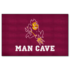 Arizona State Sun Devils Man Cave Ulti-Mat Rug - 5ft. x 8ft., Sparky Logo