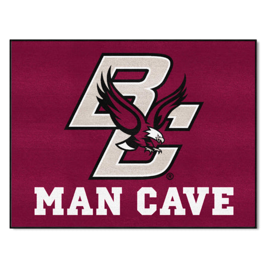 Boston College Eagles Man Cave All-Star Rug - 34 in. x 42.5 in. - Boston College