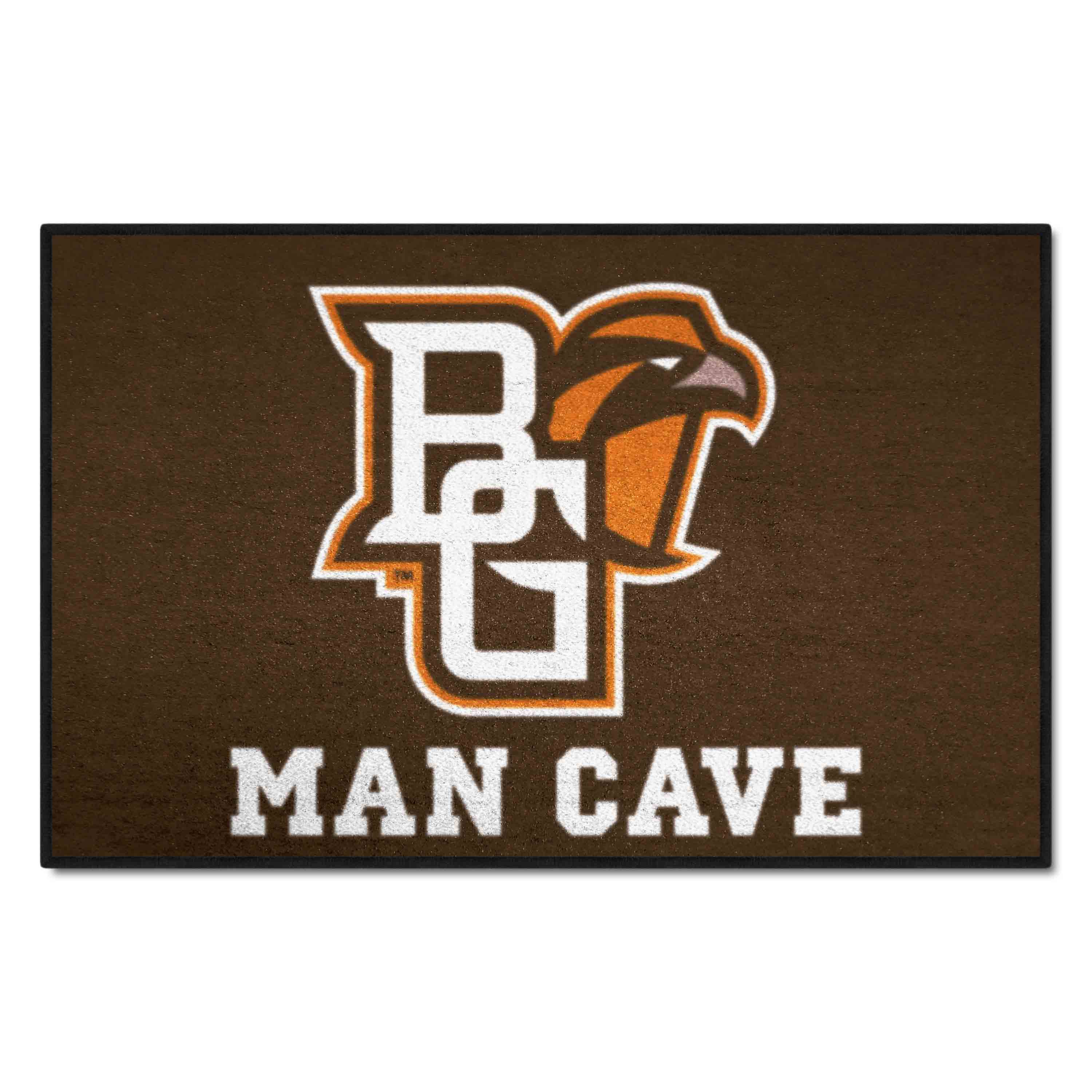 Bowling Green Falcons Man Cave Starter Mat Accent Rug - 19in. x 30in. - Bowling Green