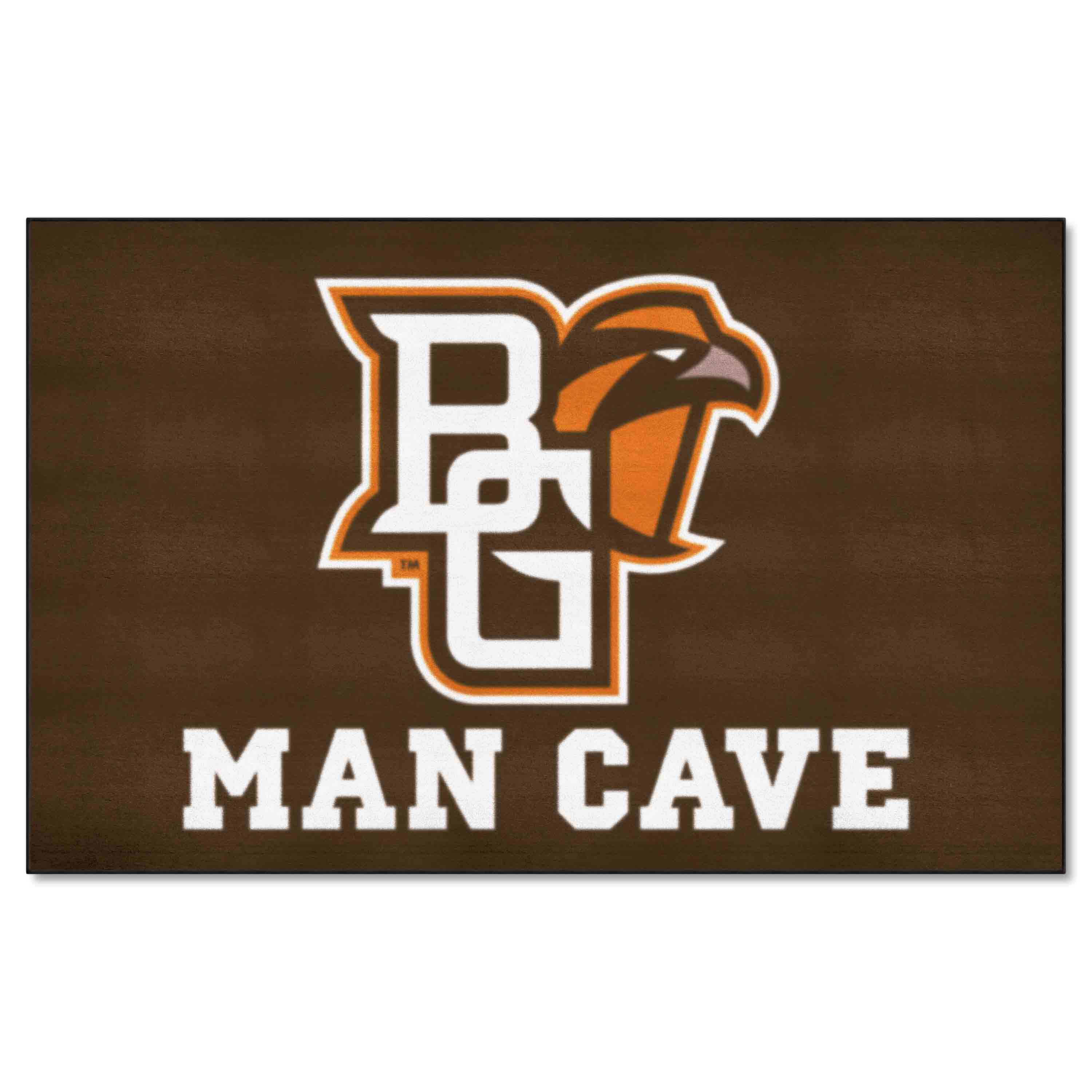 Bowling Green Falcons Man Cave Ulti-Mat Rug - 5ft. x 8ft.