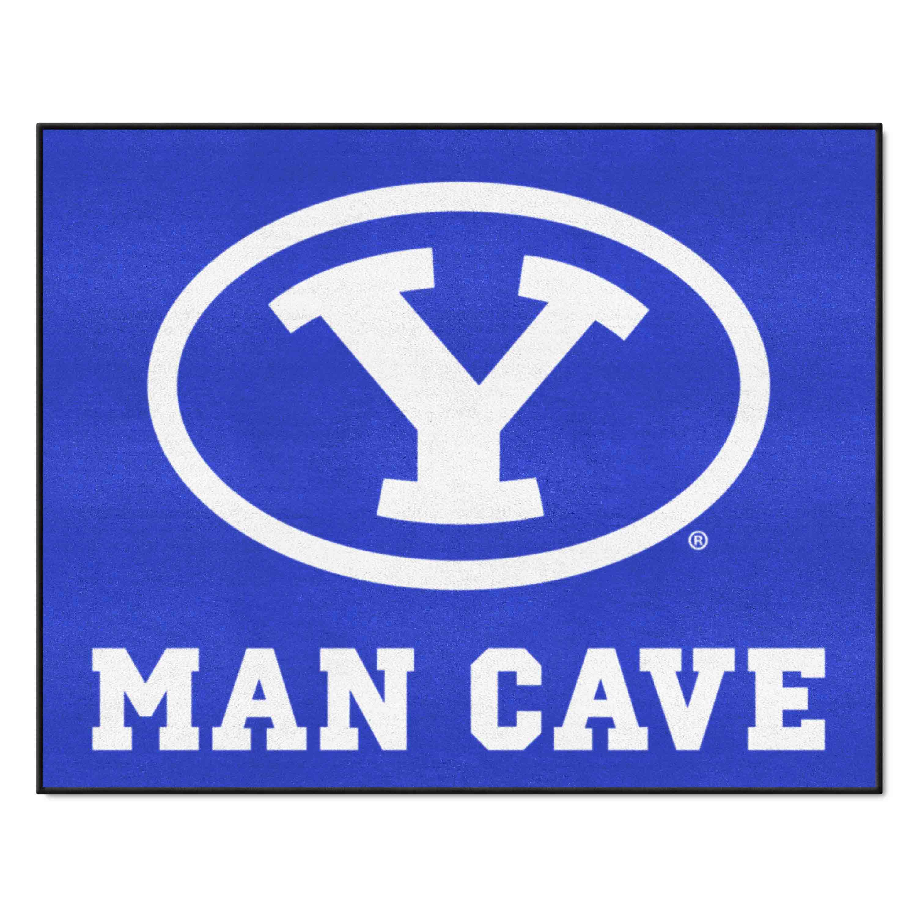 BYU Cougars Man Cave All-Star Rug - 34 in. x 42.5 in.