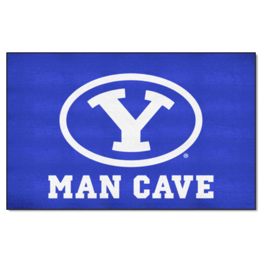 BYU Cougars Man Cave Ulti-Mat Rug - 5ft. x 8ft. - BYU