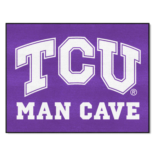 TCU Horned Frogs Man Cave All-Star Rug - 34 in. x 42.5 in.