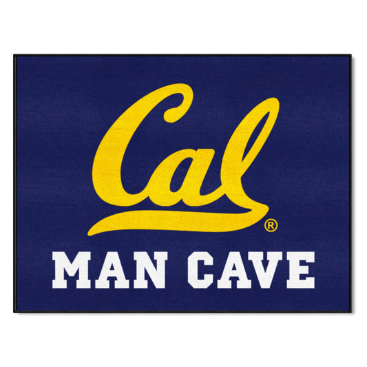 Cal Golden Bears Man Cave All-Star Rug - 34 in. x 42.5 in. - Cal