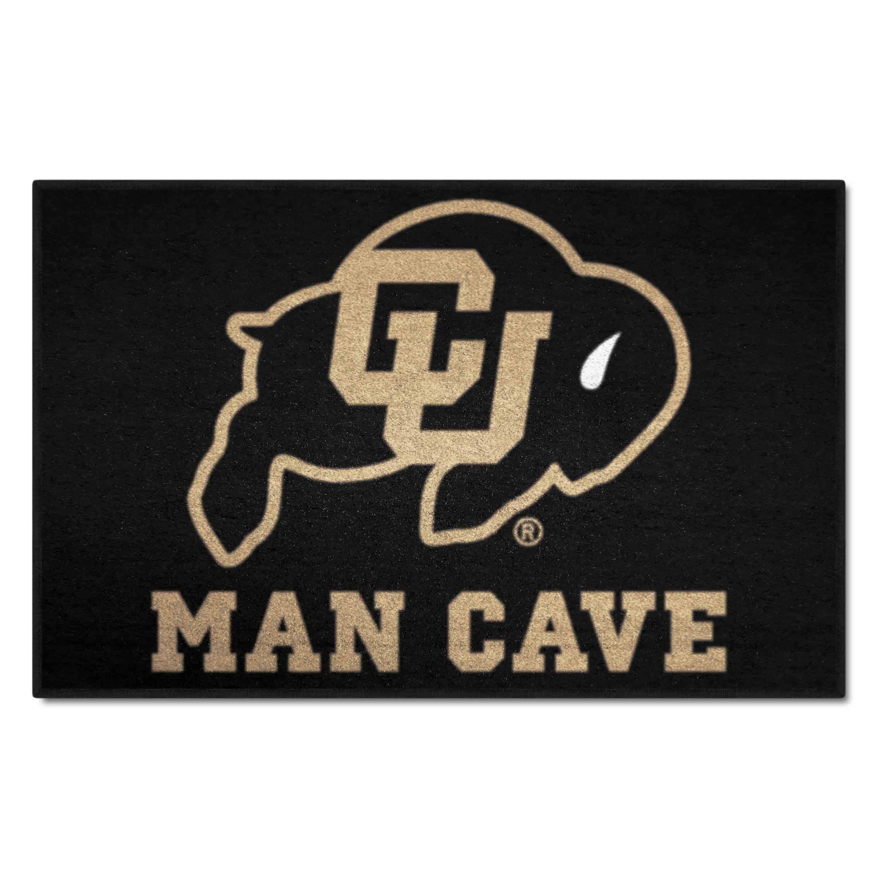 Colorado Buffaloes Man Cave Starter Mat Accent Rug - 19in. x 30in.