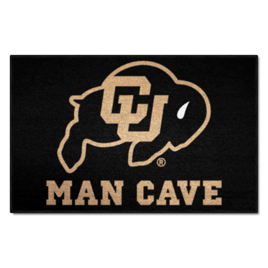 Colorado Buffaloes Man Cave Starter Mat Accent Rug - 19in. x 30in. - Colorado