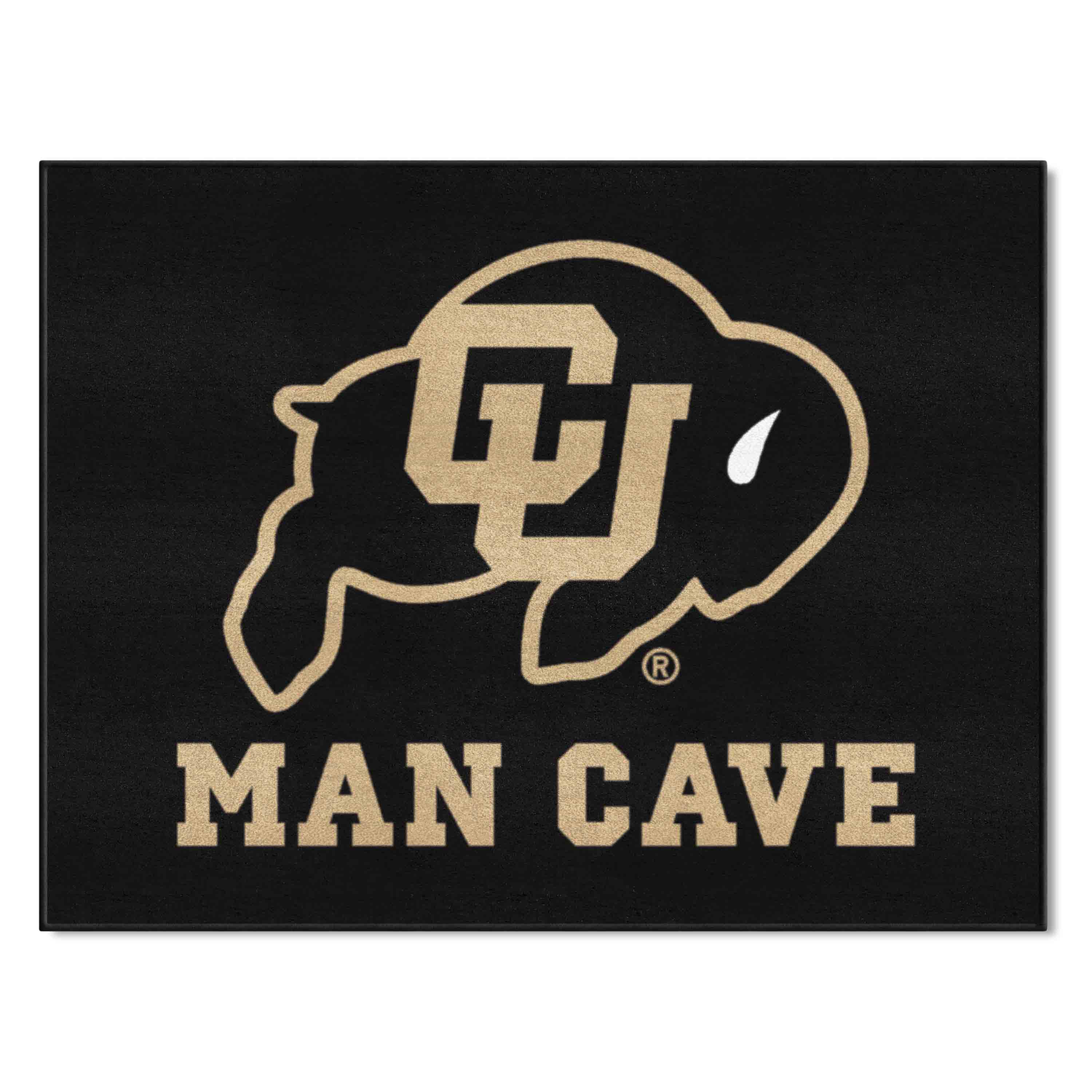 Colorado Buffaloes Man Cave All-Star Rug - 34 in. x 42.5 in. - Colorado