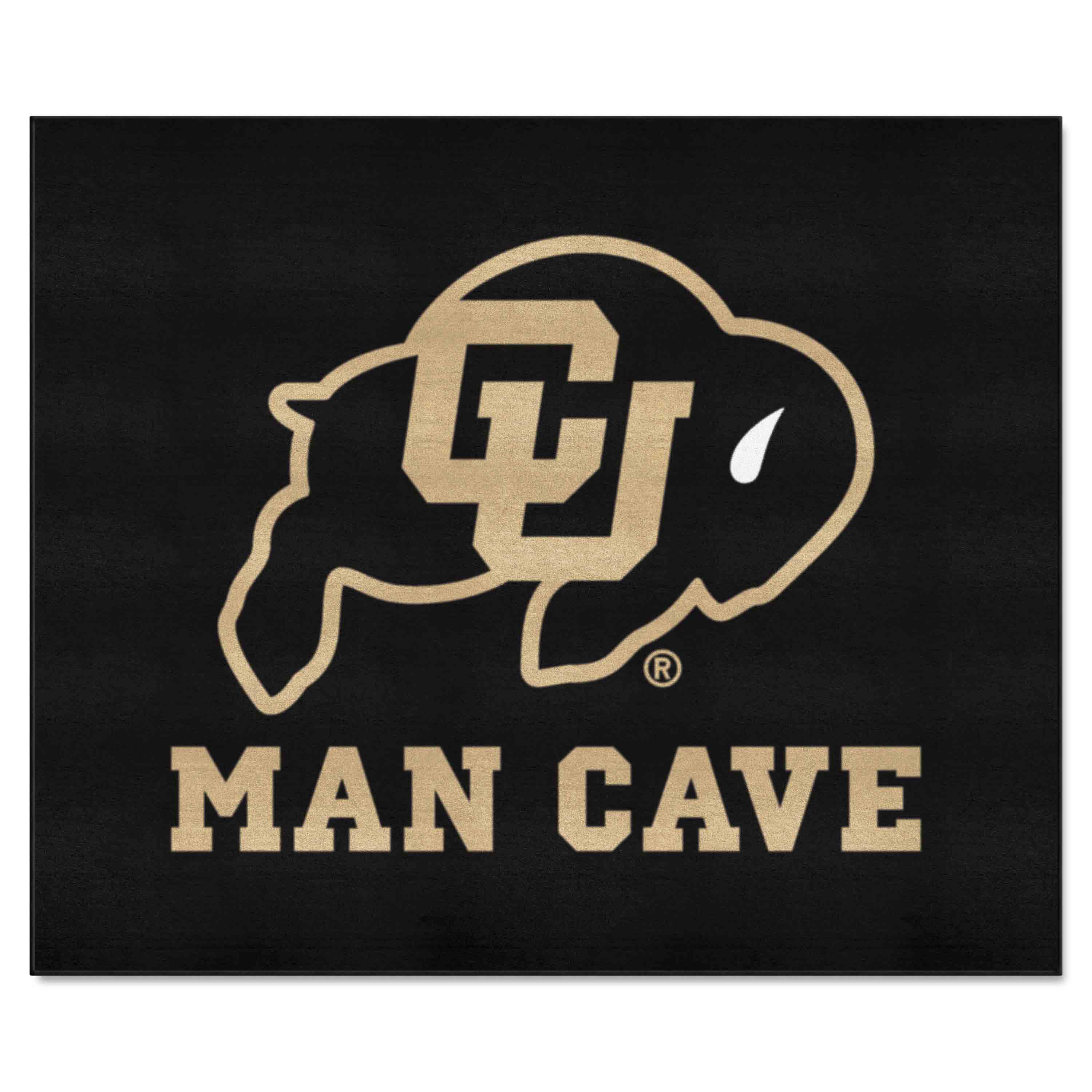 Colorado Buffaloes Man Cave Tailgater Rug - 5ft. x 6ft.